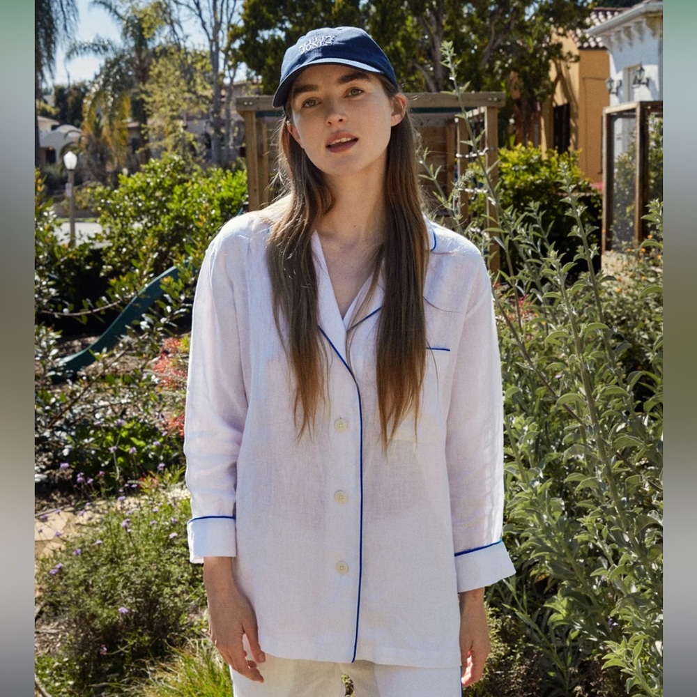 Margaret Linen Pajama Set